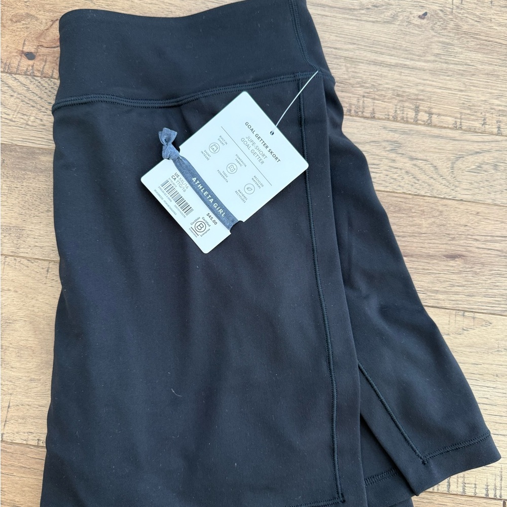 Athleta Girls Black Athletic Skort